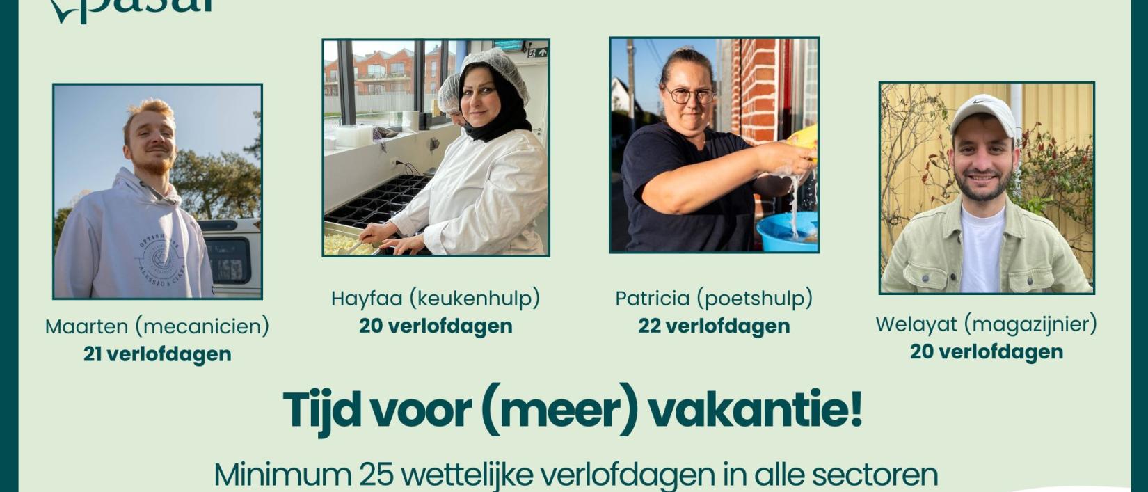 Pasar ijvert voor een vijfde extra betaalde vakantieweek!
