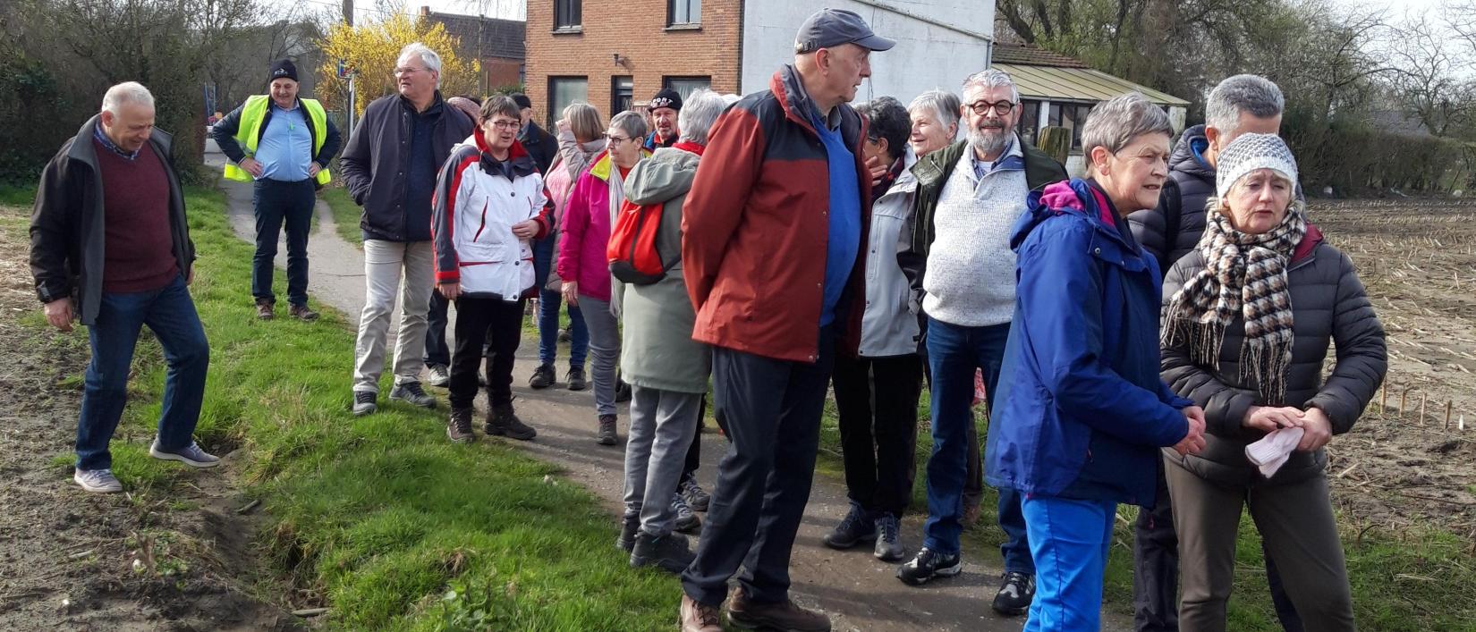 Op wandel in Lovendegem.