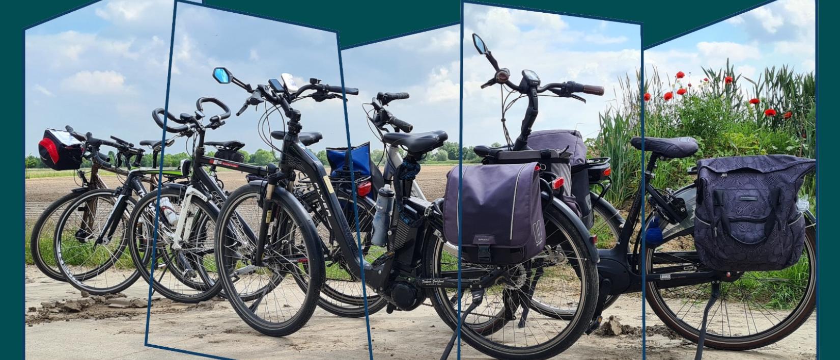 Mooie fietstocht langs en over de grens