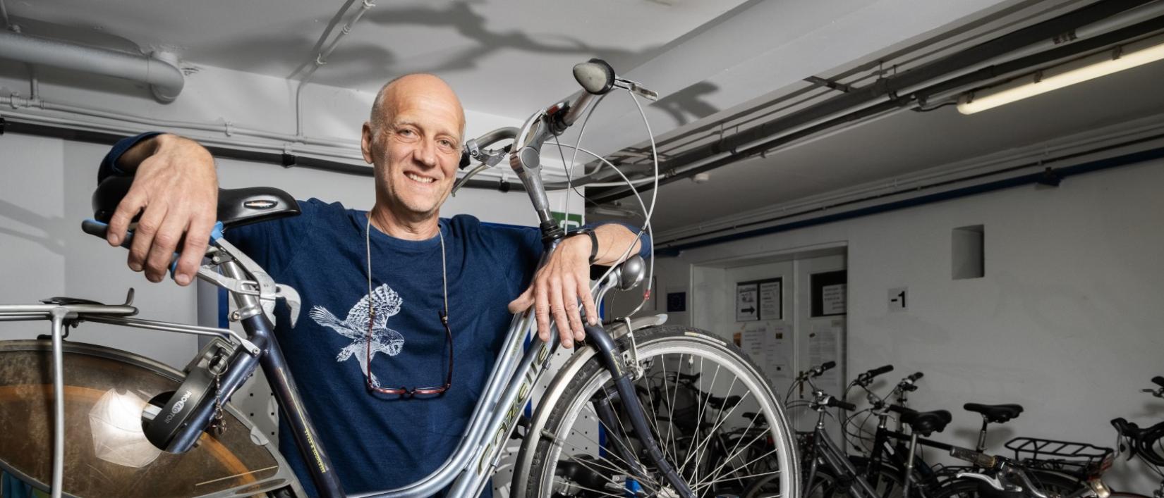 Peter Verstraeten, fietsatelier FietsJeVrij in Herent