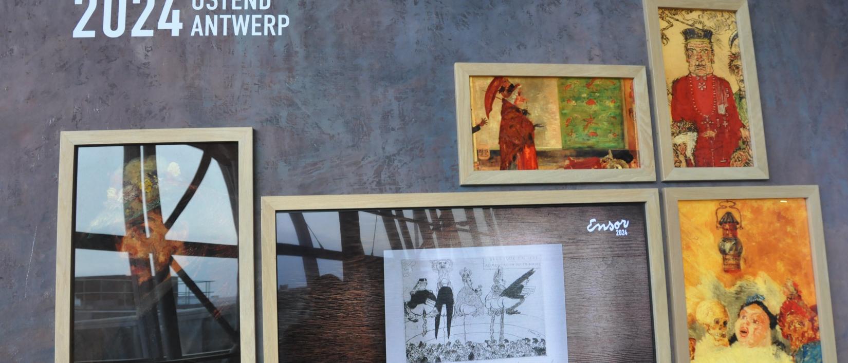 Collage Ensor Tentoonstelling