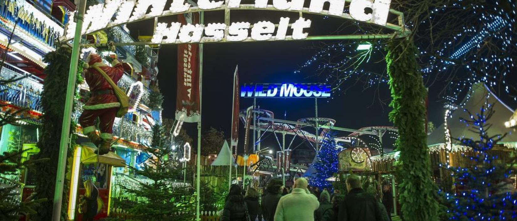 bezoek aan Winterland Hasselt
