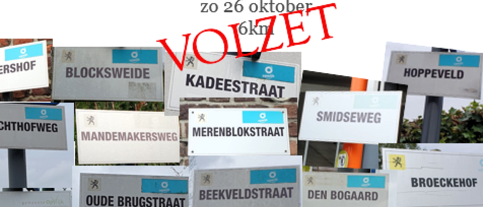 Nieuwe straatnamenwandeling Pasar Opwijk