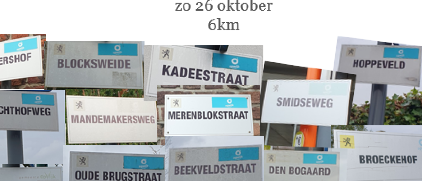 Nieuwe straatnamen opwijk