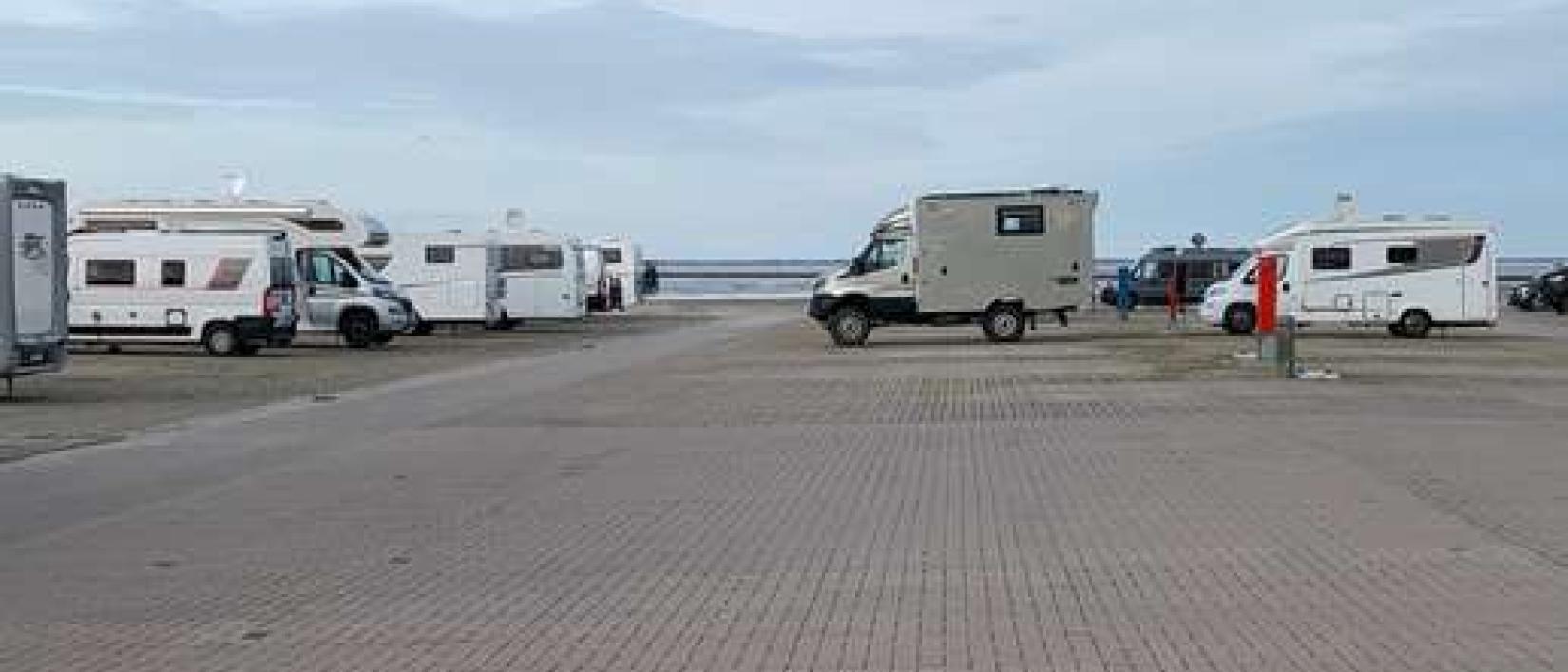 Hoofdfoto Winter Wohnmobil Stellplatz Bensersiel