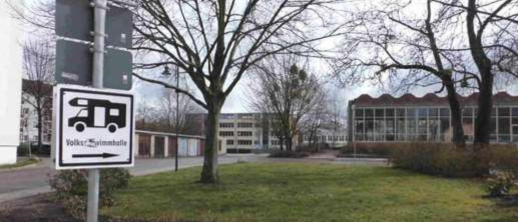 Hoofdfoto Wohnmobilstellplatz Volksschwimmhalle