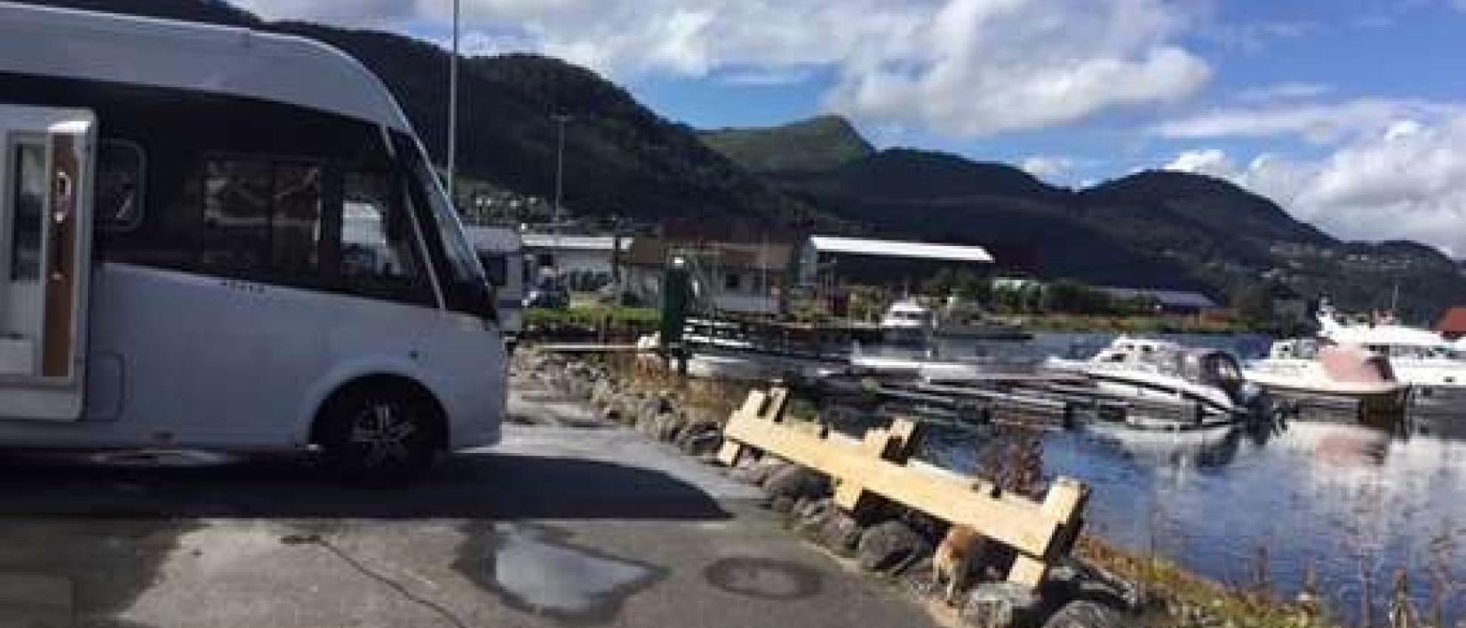 Hoofdfoto Førde Båtklubb Bobilparkering