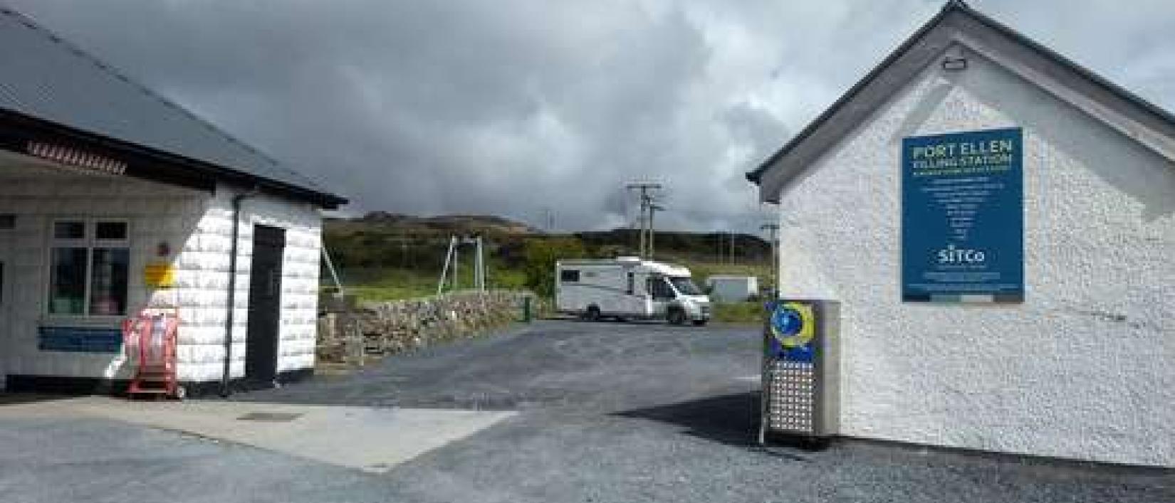 Hoofdfoto Port Ellen Motorhomestop