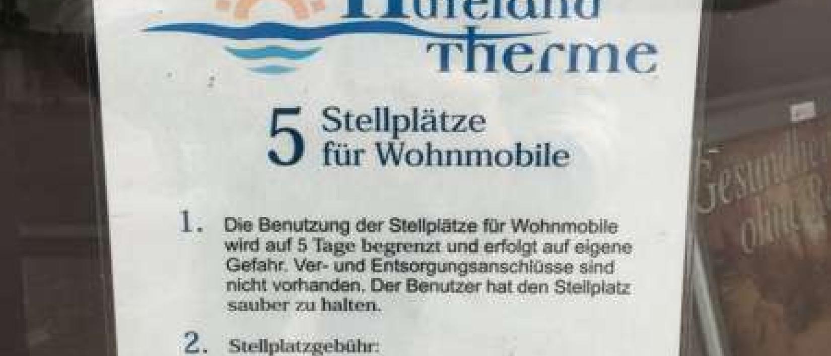 Hoofdfoto Parking an der Hufeland Therme