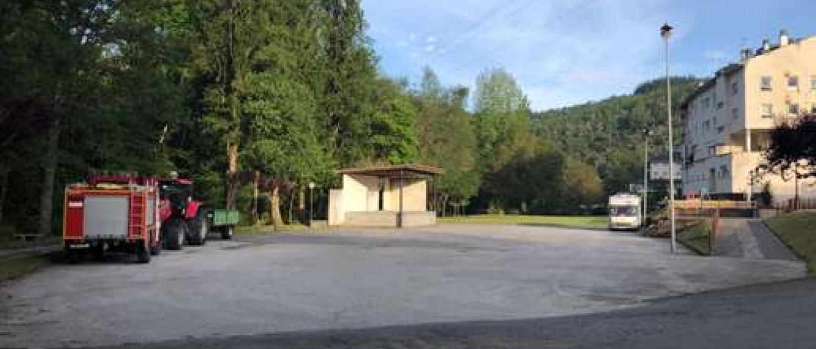 Hoofdfoto Parking aan rivier