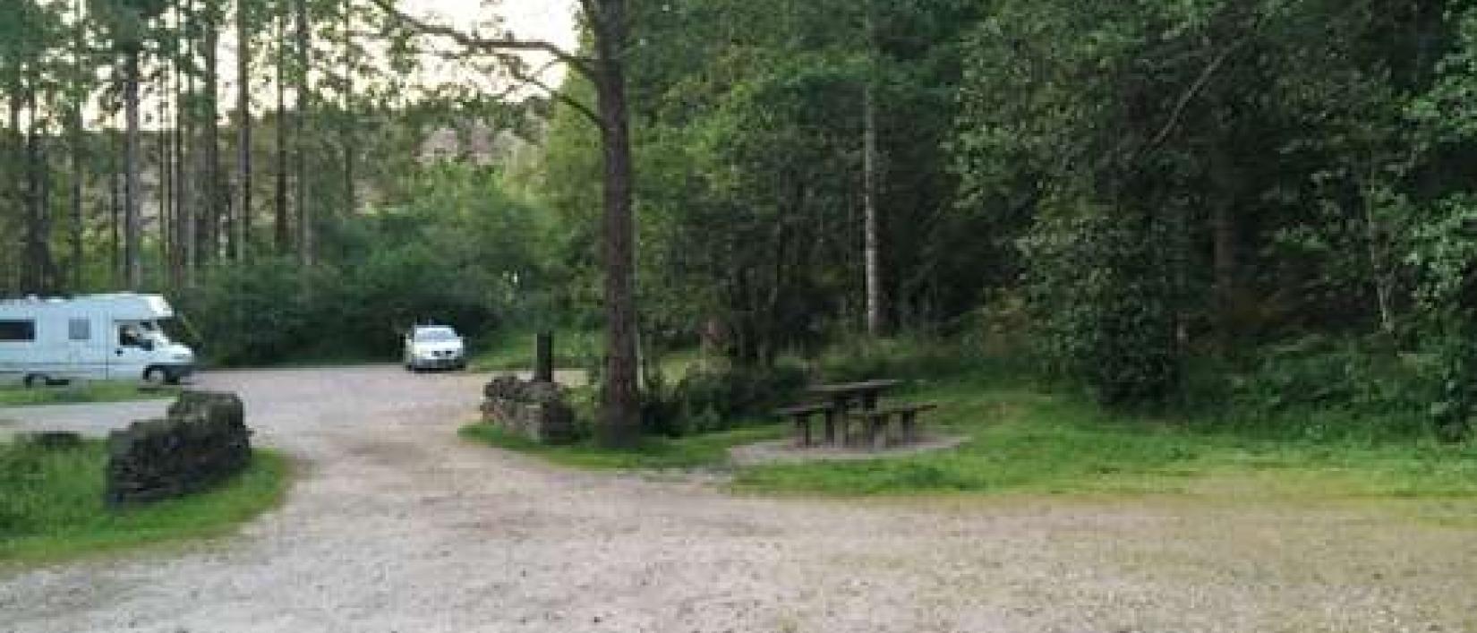 Hoofdfoto Inchree Falls Car Park