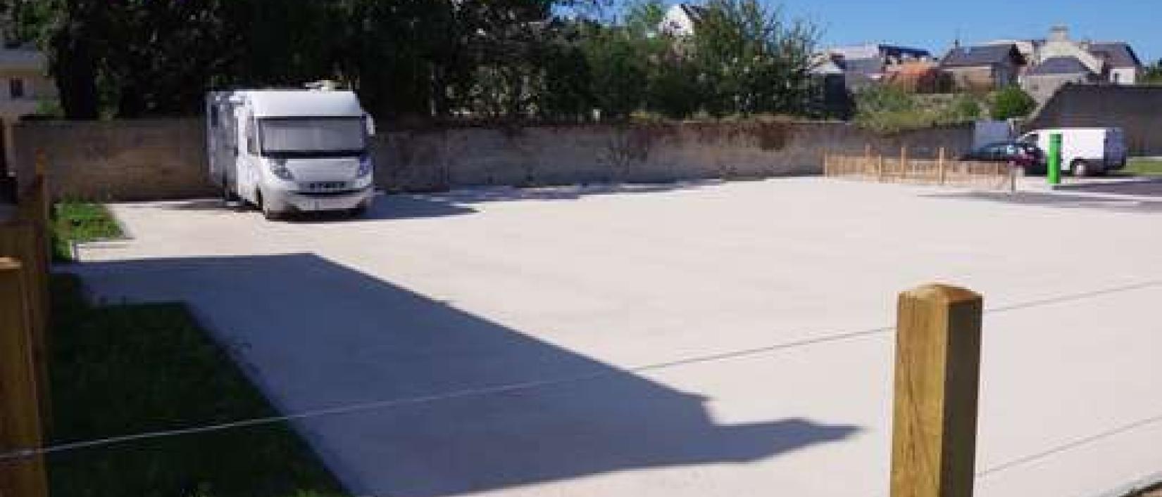 Hoofdfoto Aire Camping-Car Park de Lion-sur-Mer