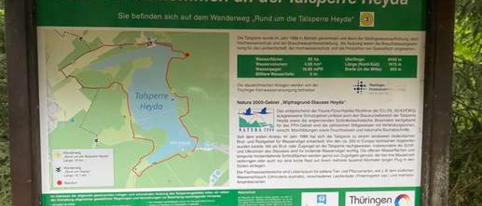 Hoofdfoto Thalsperre Heyda