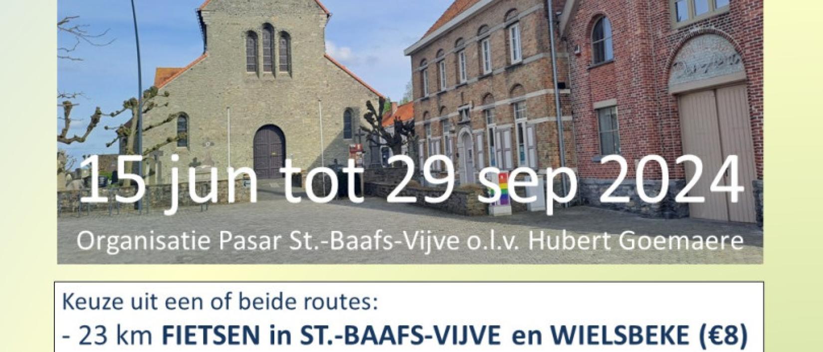 Affiche Zomerfotozoektochten Wandelen en/of Fietsen