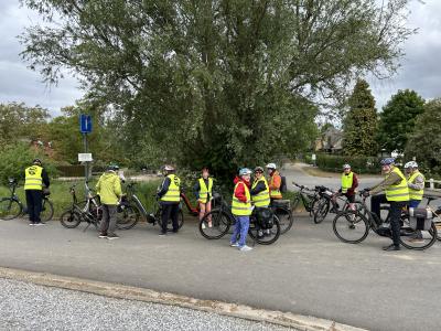 Pasar Liedekerke op fietstocht
