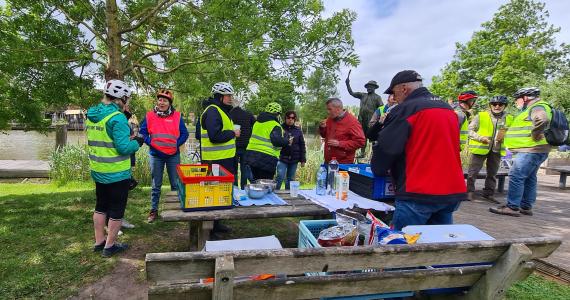 Aperitief aan de Leie te Baarle-Drongen