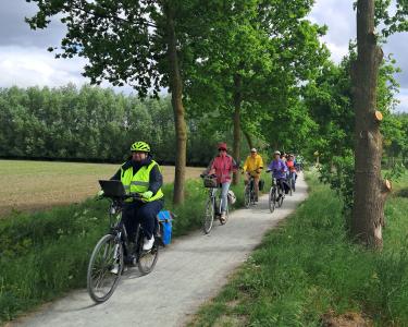 Op weg naar Astene-Sas