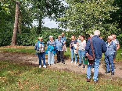In het park