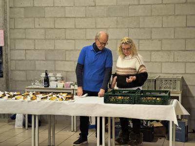 Een eclair na de wandeling