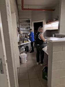 Vrijwilligers aan het werk