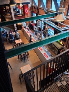 De gezellige gelagzaal