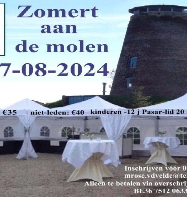 zevende editie Pasar Baasrode zomert aan de molen