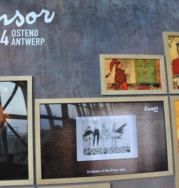 Collage Ensor Tentoonstelling
