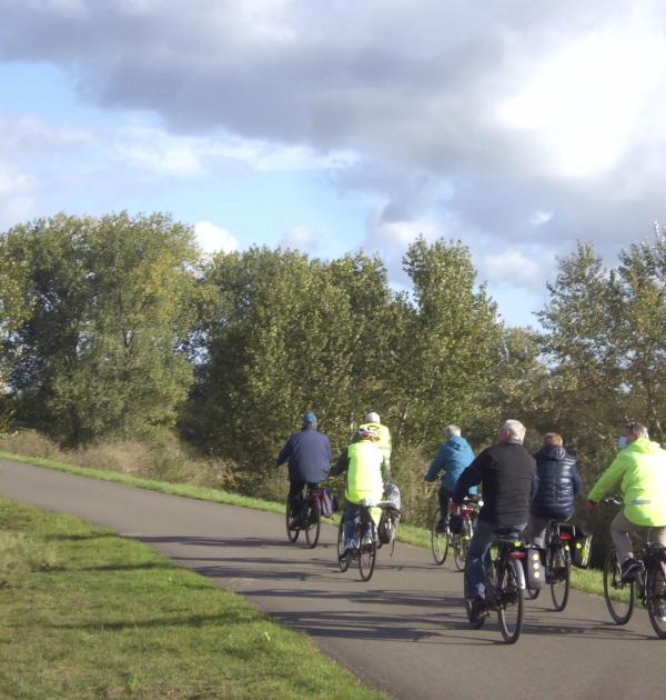 onderweg per fiets