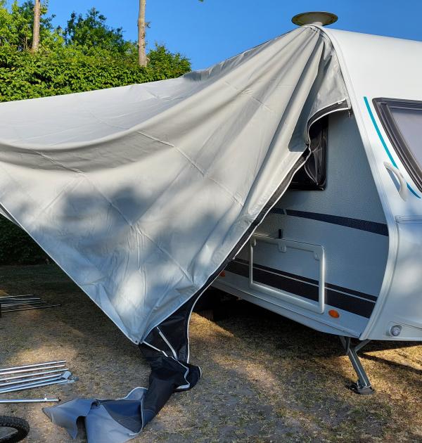 Tent opzetten