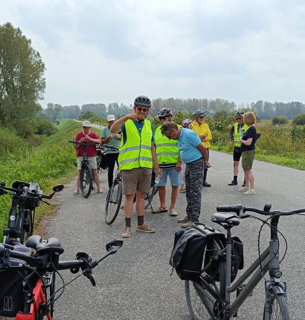 Pauze op de Zennedijk
