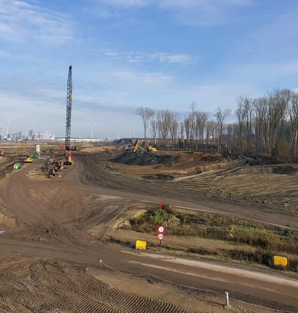 Overzicht van de werken.