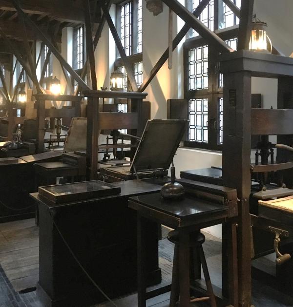 Oude drukmachines