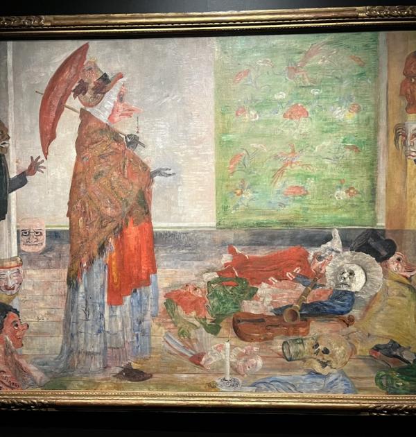 Ensor : Verbazing van het masker Wouse