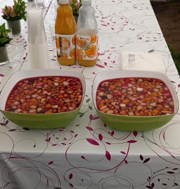 De Sangria is klaar