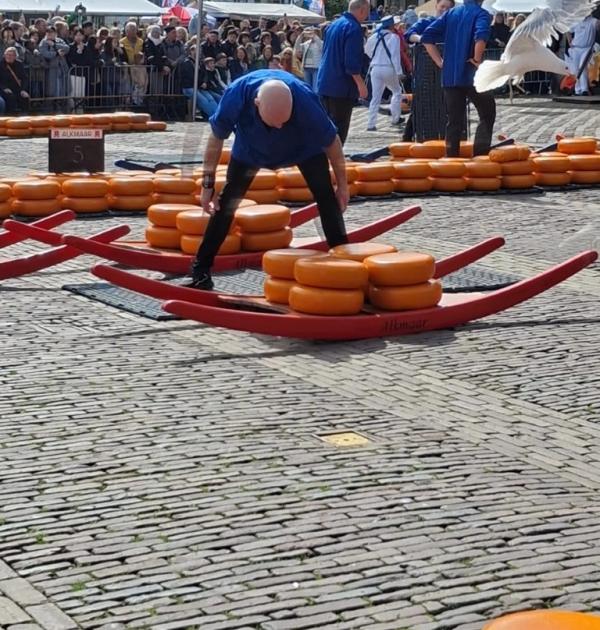 Kaasmarkt te Alkmaar