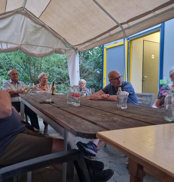 En het bleef nog lang gezellig!!