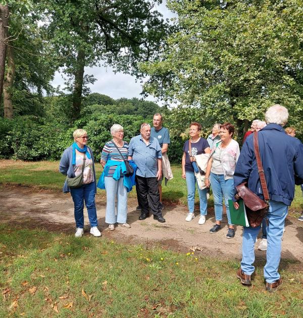 In het park