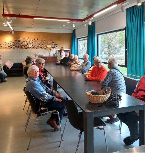 De studio waar beginnende artiesten 'in residence' kunnen verblijven