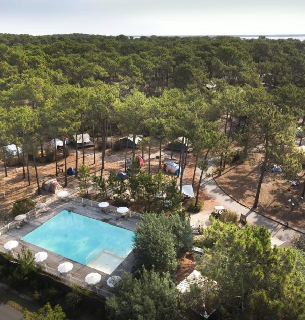 Hoofdfoto Camping Huttopia Lac De Carcans
