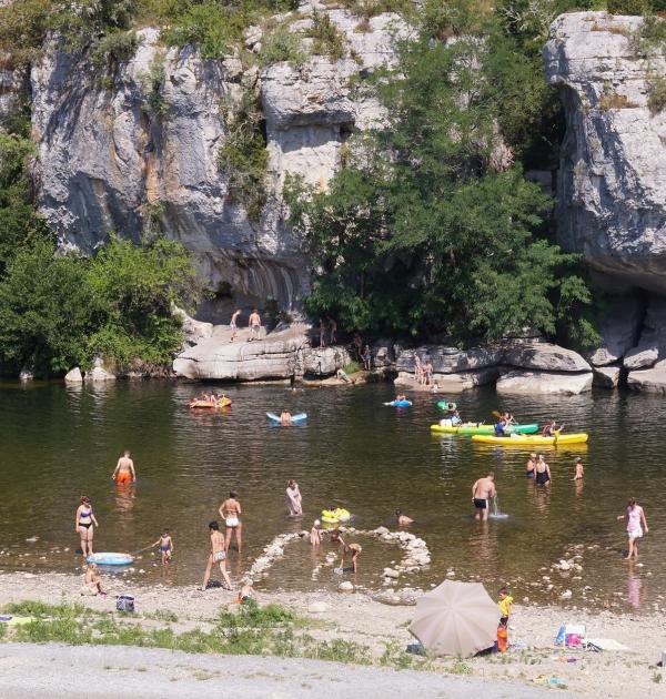 Hoofdfoto Camping Ardeche Sud Mazet Plage