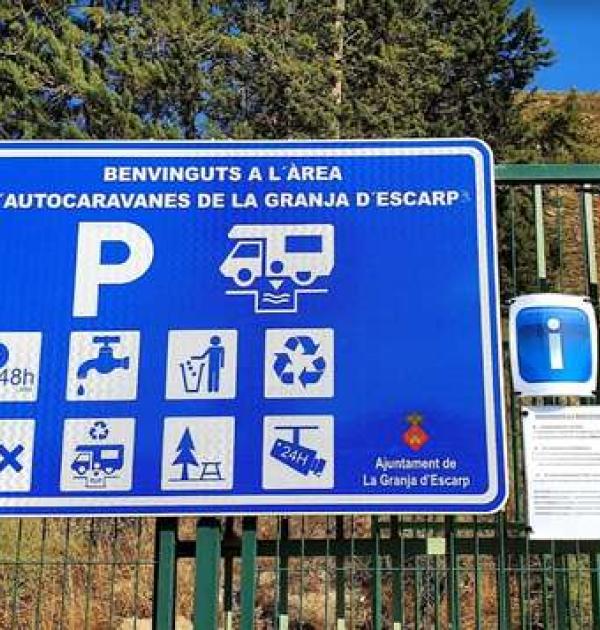 Hoofdfoto Área d'Autocaravanas de La Granja d'Escarp