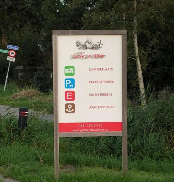 Hoofdfoto Camperlocatie bij Gasterij de Waldwei