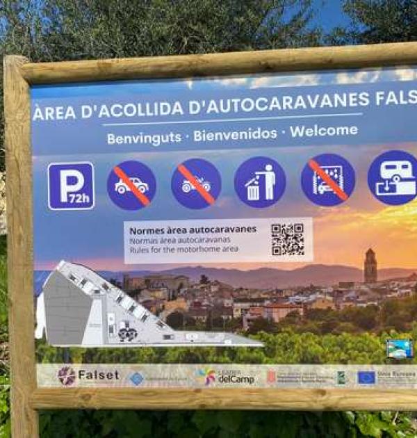 Hoofdfoto Àrea d’acollida d’autocaravanes  Falset