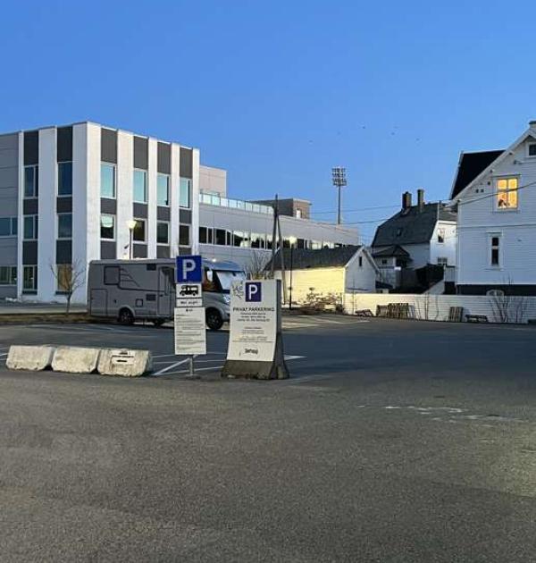 Hoofdfoto Sørhaugkvartalet bobilparkering