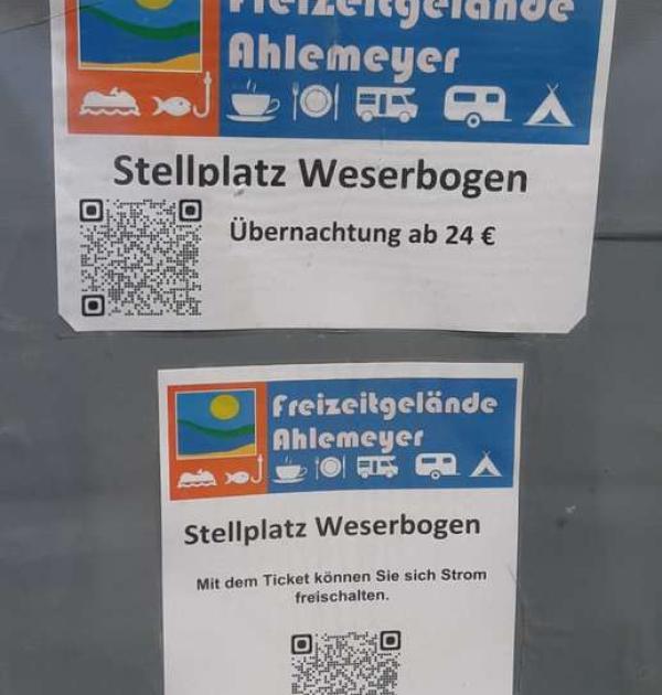 Hoofdfoto Stellpatz Weserbogen