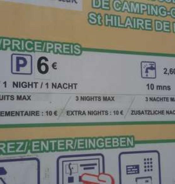 Hoofdfoto Aire de Camping-Car le Becs