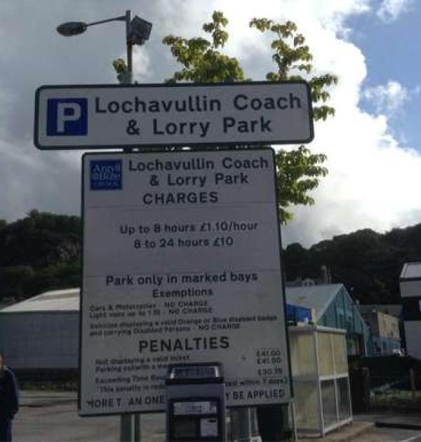 Hoofdfoto Lochavullin Coach & Lorry Park