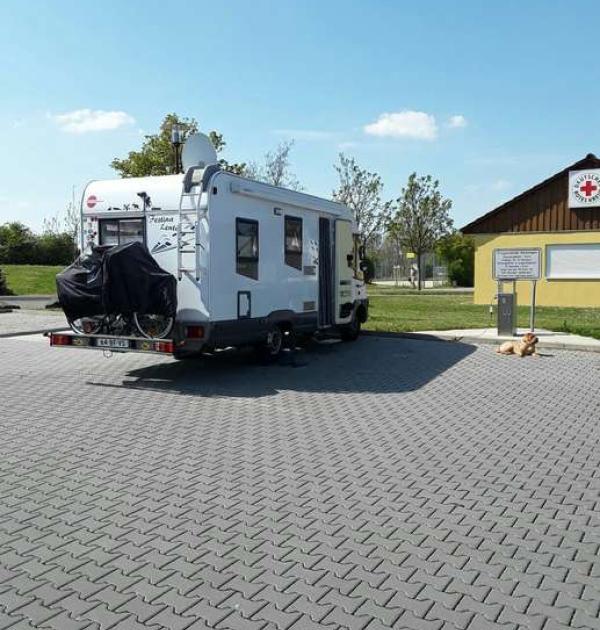 Hoofdfoto Stellplatz an der Goldberghalle