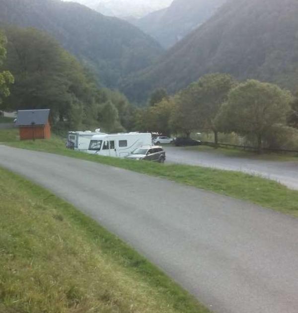 Hoofdfoto Parking Les Granges d'Astrau aan het einde van de D79