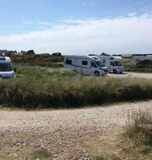 Hoofdfoto Parking Findhorn Beach